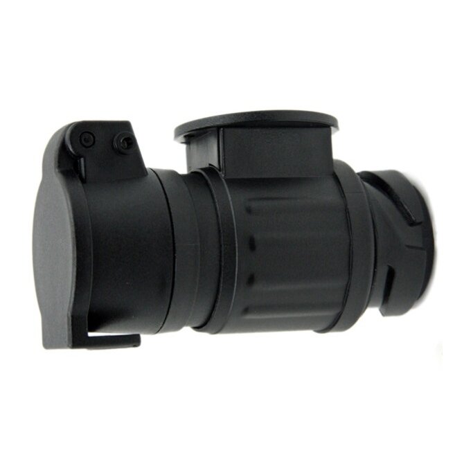⬡ Ilgas plastikinis adapteris 13-7 kontaktų (JH005C)