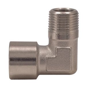 ⬡ L-type connector F. Internal thread 3/8" x M. External thread 3/8" (2A38, OMG GHIOTTO)