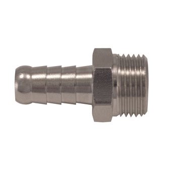 ⬡ Adapteris su išoriniu sriegiu 1/4" - 10 mm (211410, OMG GHIOTTO)