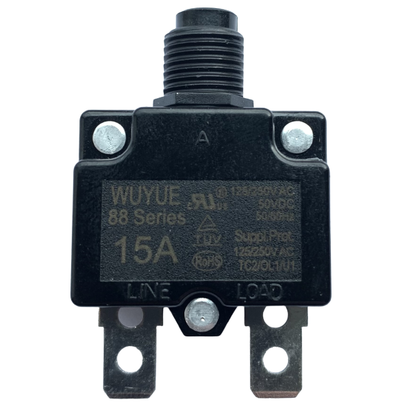 ⬡ Thermal relay 15A. Spare part (MZBCV0258TR, MZB)