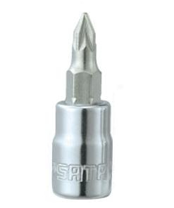⬡ 1/4" Dr. POZI-DRIVE bit socket 37L #2 (S21402, SATA)