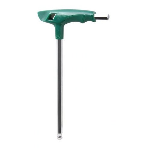 ⬡ T-handle ball point hex key 3 mm, L=128.5 mm (S83107, SATA)