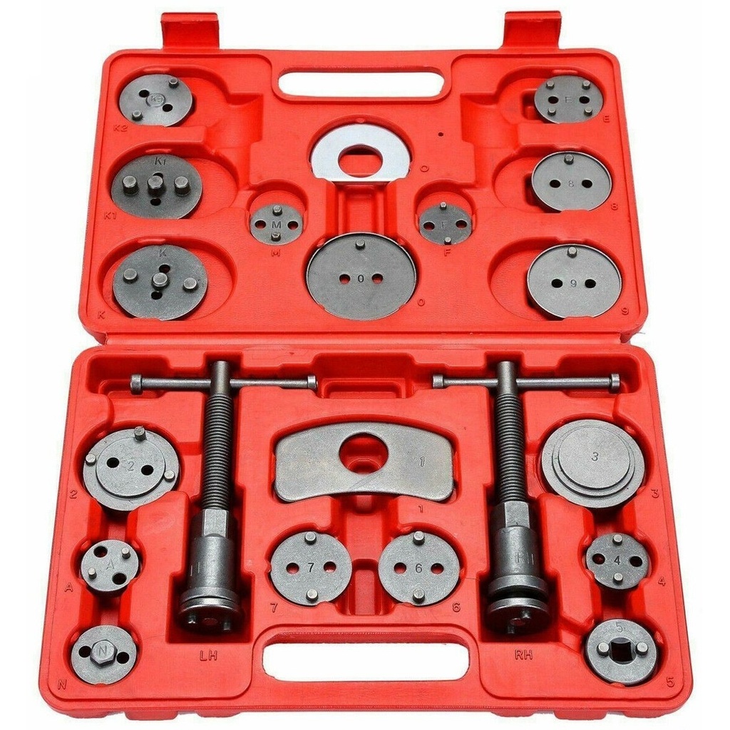 ⬡ Brake piston wind-back tool set 21 pcs. (WT04B4001)