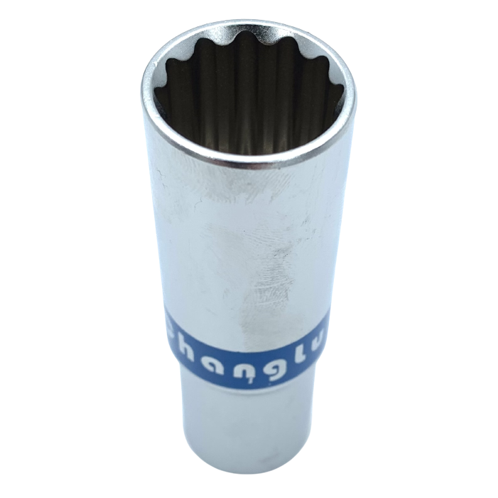 ⬡ Ilga galvutė 1/2" 12-briaunė 24 mm (CL201124, CHANGLU TOOLS)