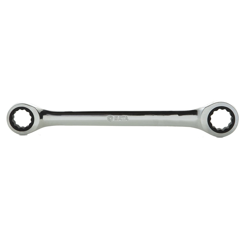 ⬡ Double box ratcheting wrench 10 x 11mm; L=150mm (S46202, SATA)