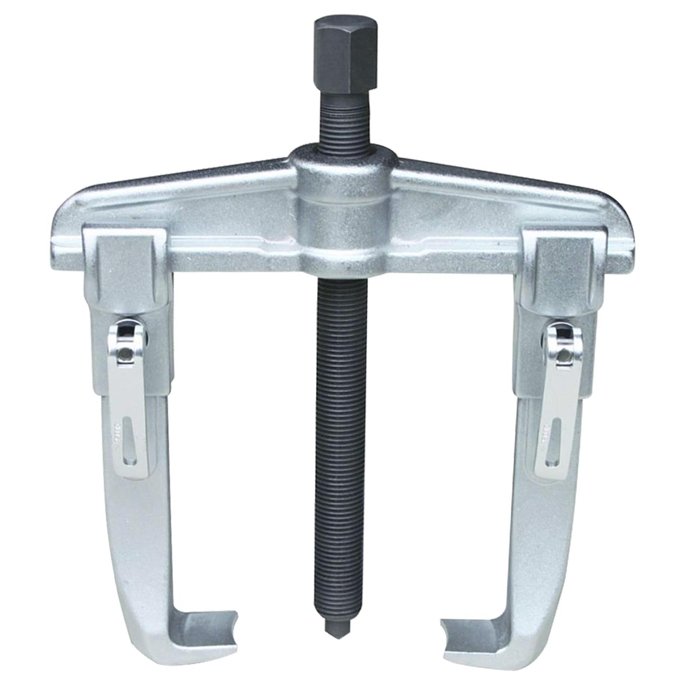 ⬡ Gear puller, 2 jaw, with fixing, spread 250 mm (AT415605, ELLIENT TOOLS)