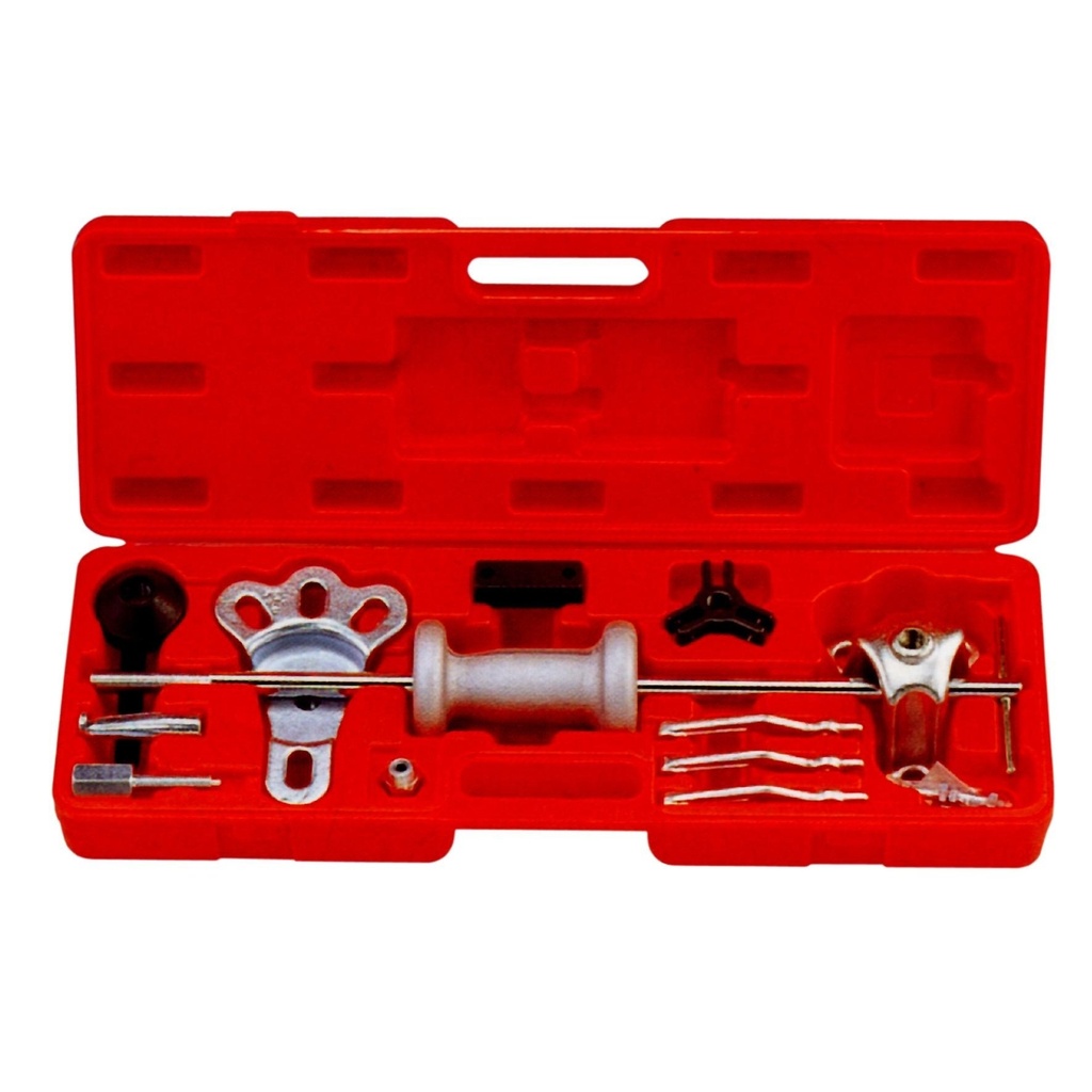 ⬡ Sliding hammer/puller set 9 pcs (AT8008, ELLIENT TOOLS)