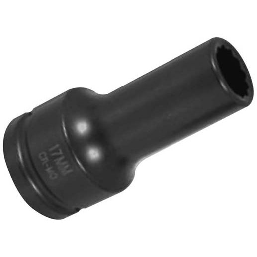 ⬡ Smūginė galvutė cilindro galvai 3/4" 12-briaunė 3/4'' x 17 mm (AT9078, ELLIENT TOOLS)