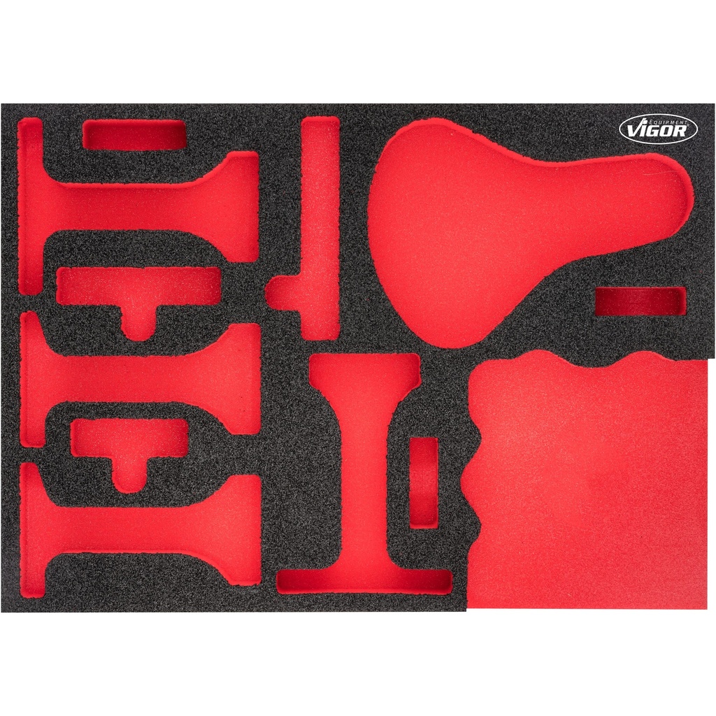 Soft foam insert, empty V5549-1-NL, VIGOR