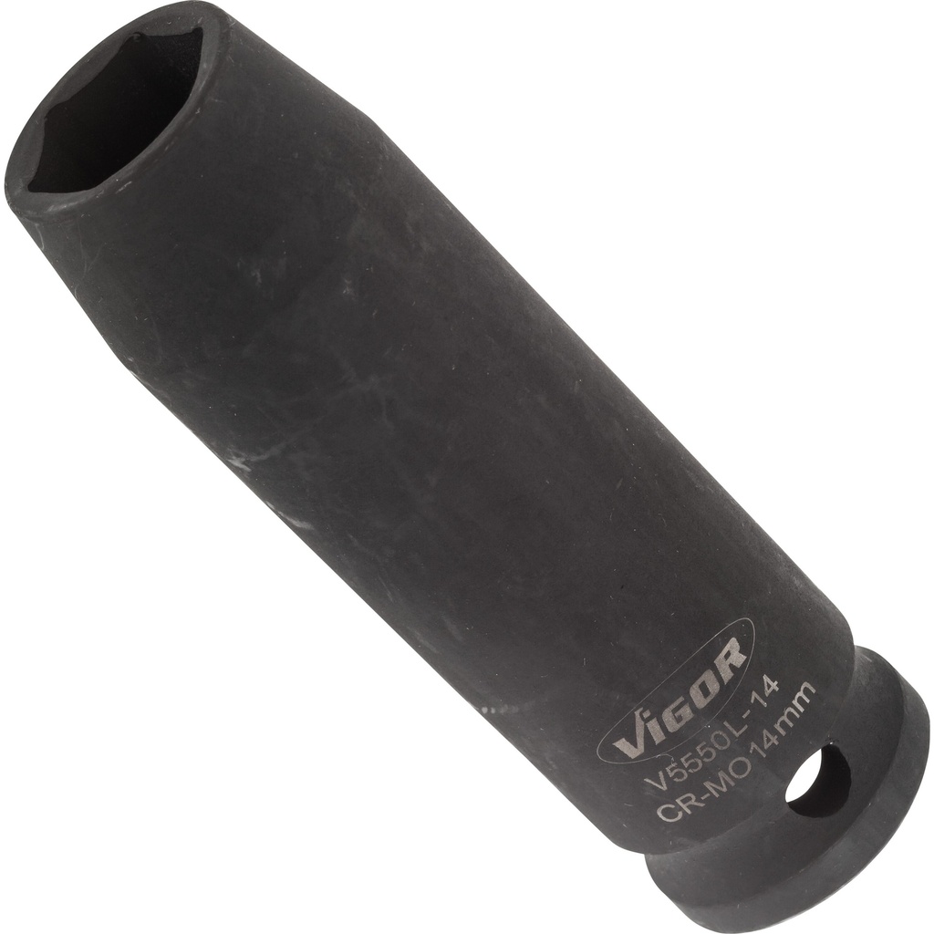 Impact wrench socket ∙ long V5550L-14, VIGOR
