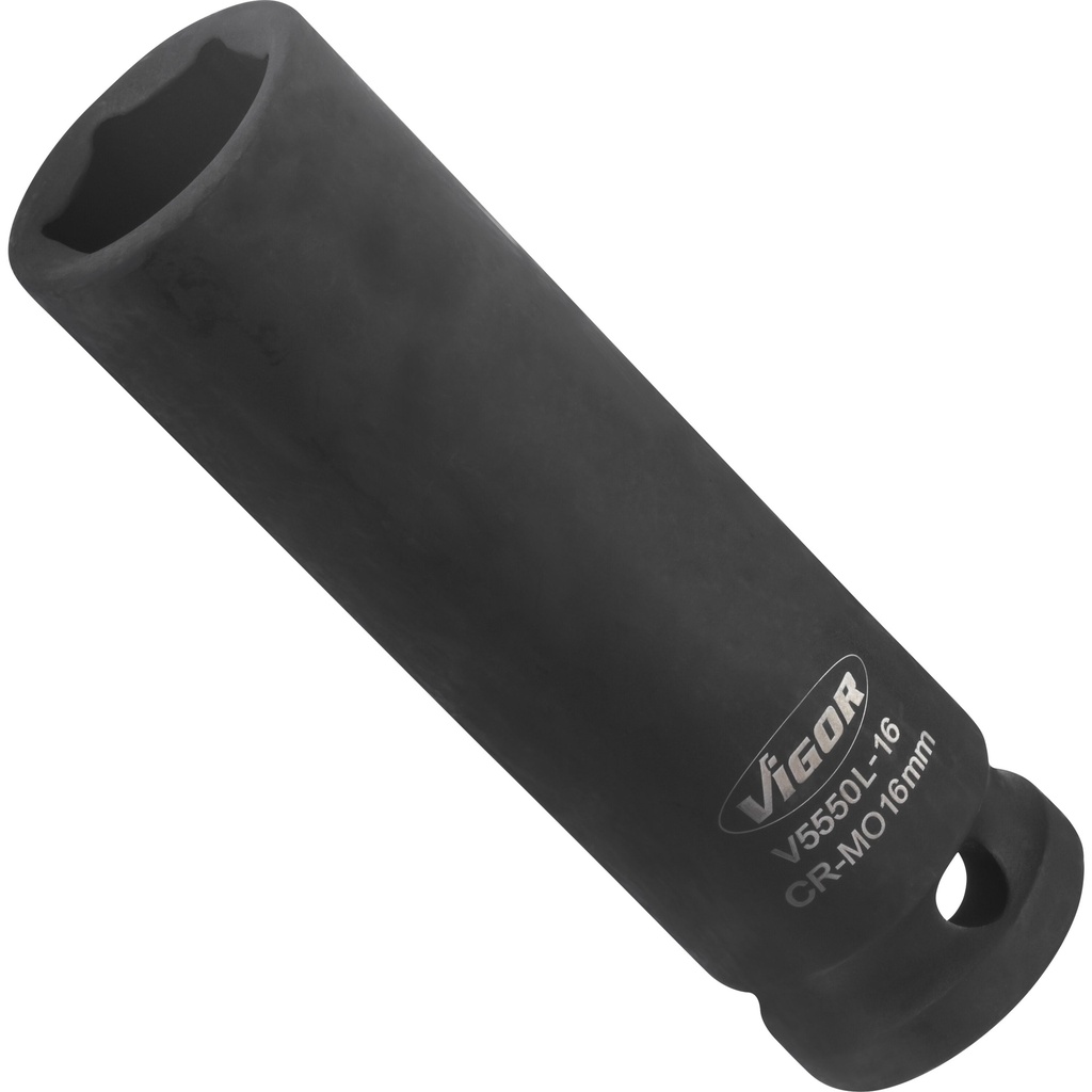 Smūginio veržliasukio galvutė, ilga V5550L-16, VIGOR