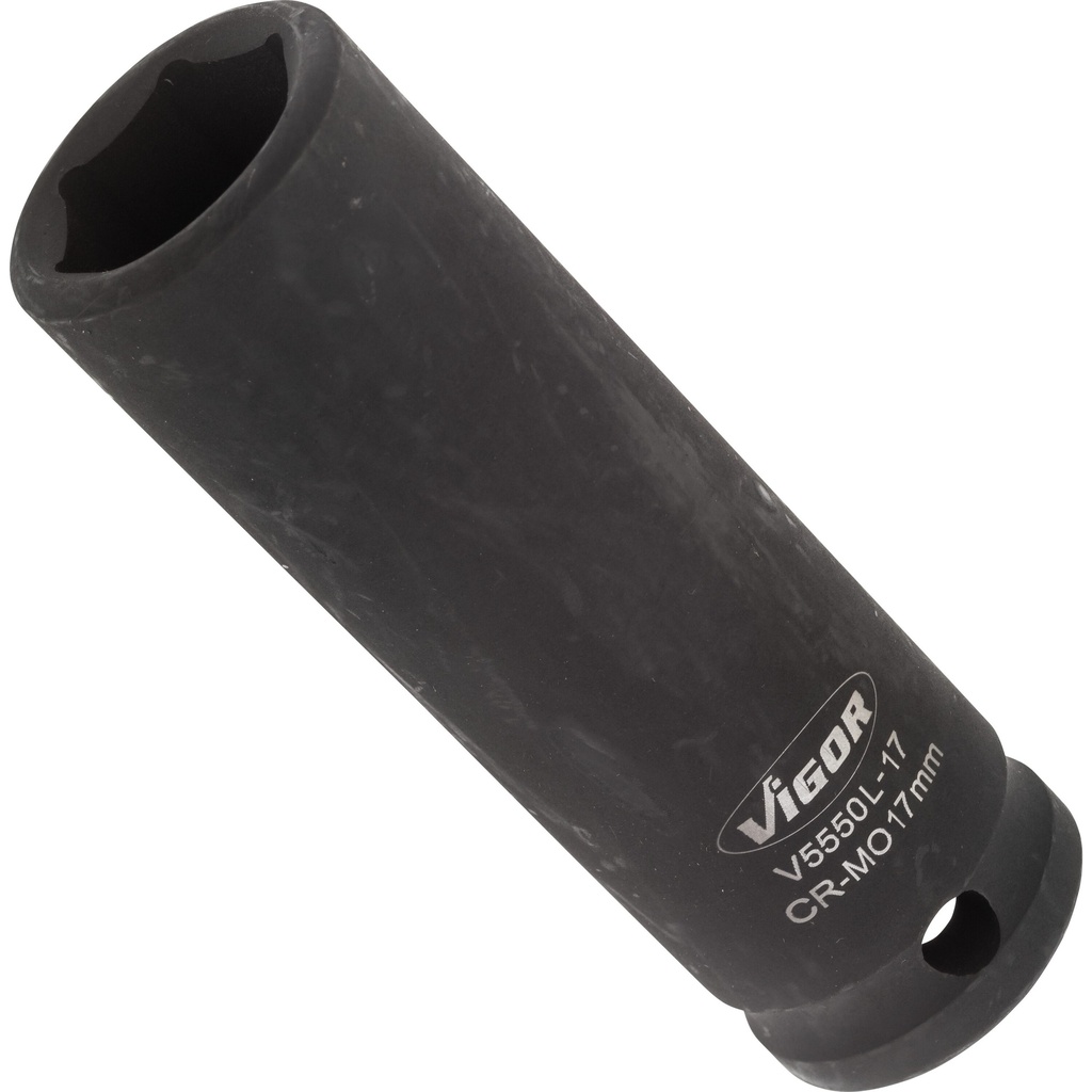 Smūginio veržliasukio galvutė, ilga V5550L-17, VIGOR