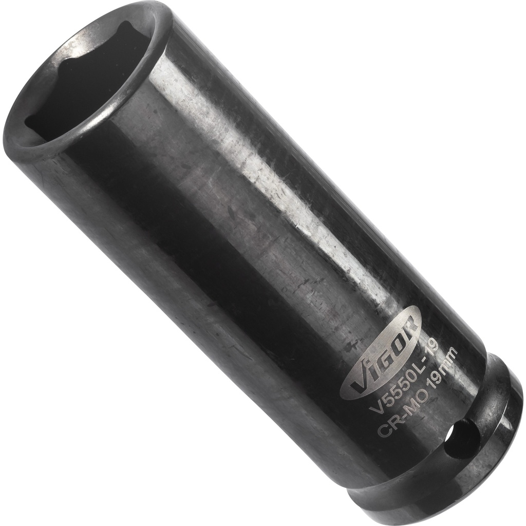 Smūginio veržliasukio galvutė, ilga V5550L-19, VIGOR