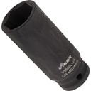 Impact wrench socket, long V5550L-24, VIGOR