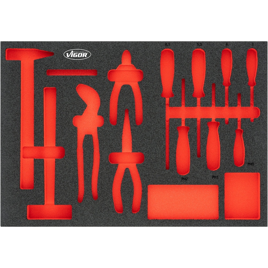 Empty soft foam insert V5634N-L, VIGOR