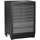 Apatinė stalčių spinta, 7 stalčiai (V6000-01, VIGOR)