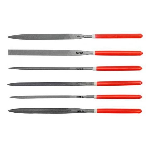 ⬡ Needle file set 6pcs. (YT6161, YATO)