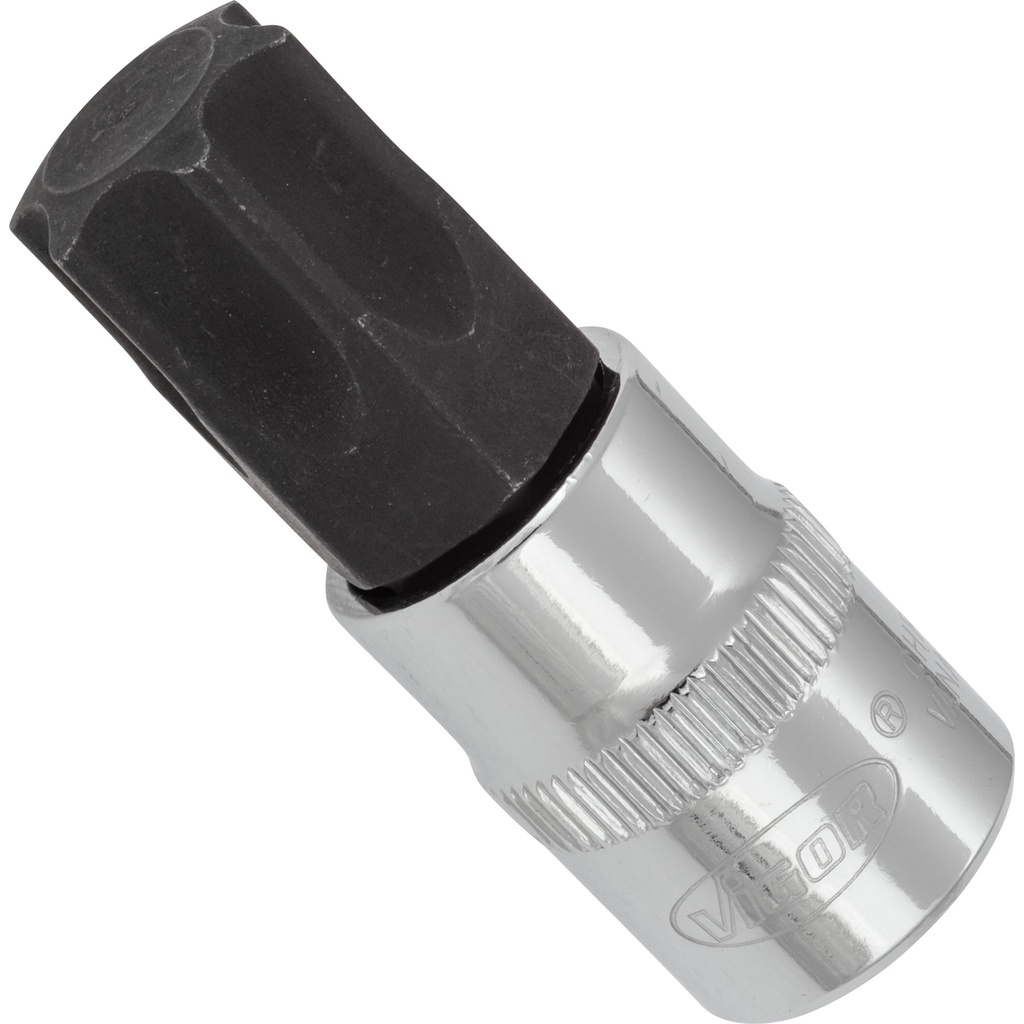 TORX antgalis su galvute 3/8 col. T70 V6083, VIGOR