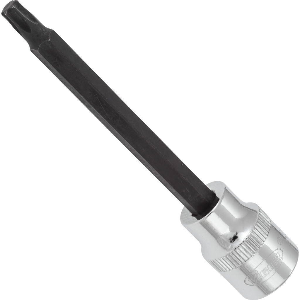 TORX antgalis su galvute 3/8 col. T27 V6086, VIGOR