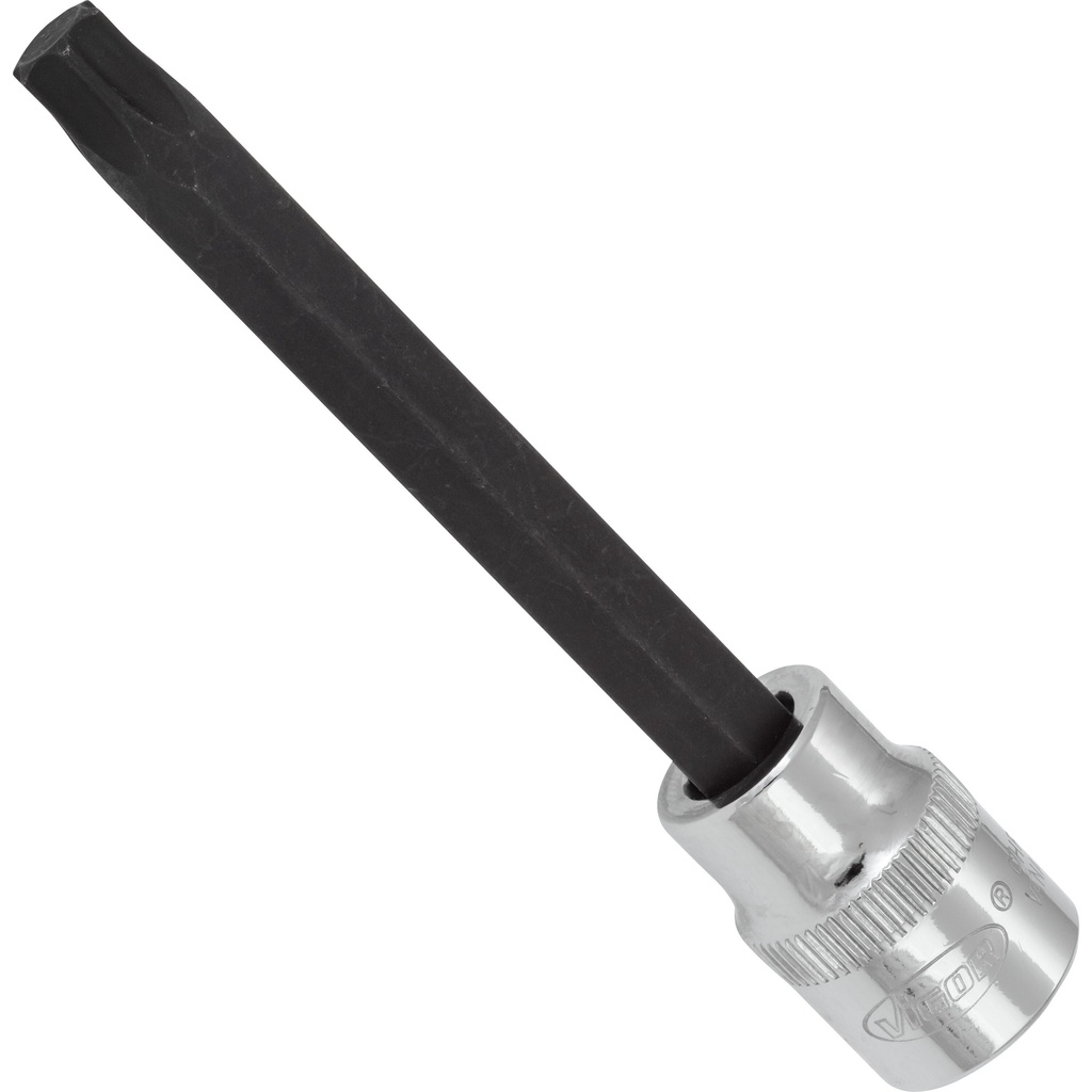 TORX antgalis su galvute 3/8 col. T45 V6089, VIGOR