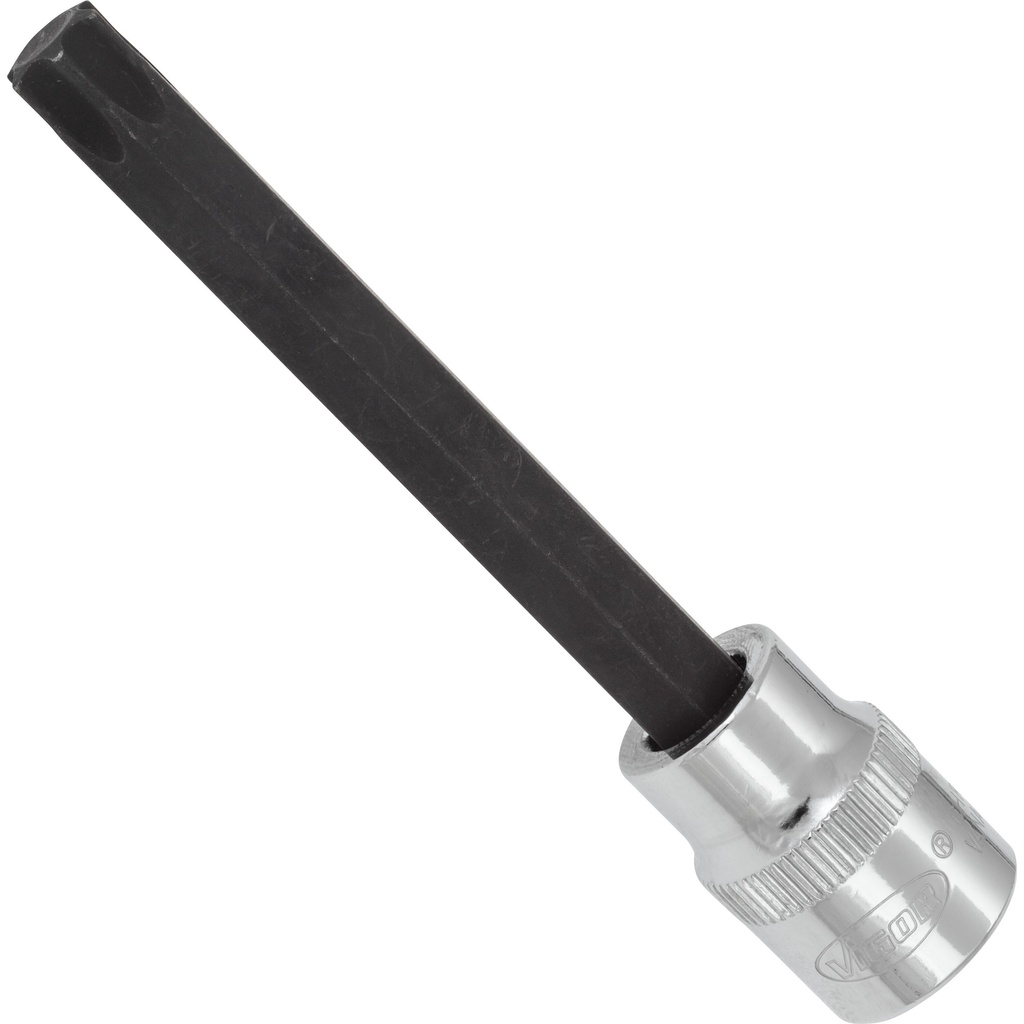 TORX antgalis su galvute 3/8 col. T50 V6090, VIGOR