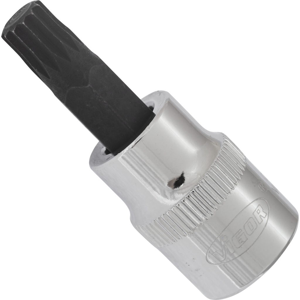 Galvutė su antgaliu XZN M8, 3/8 col., 48 mm V6108, VIGOR