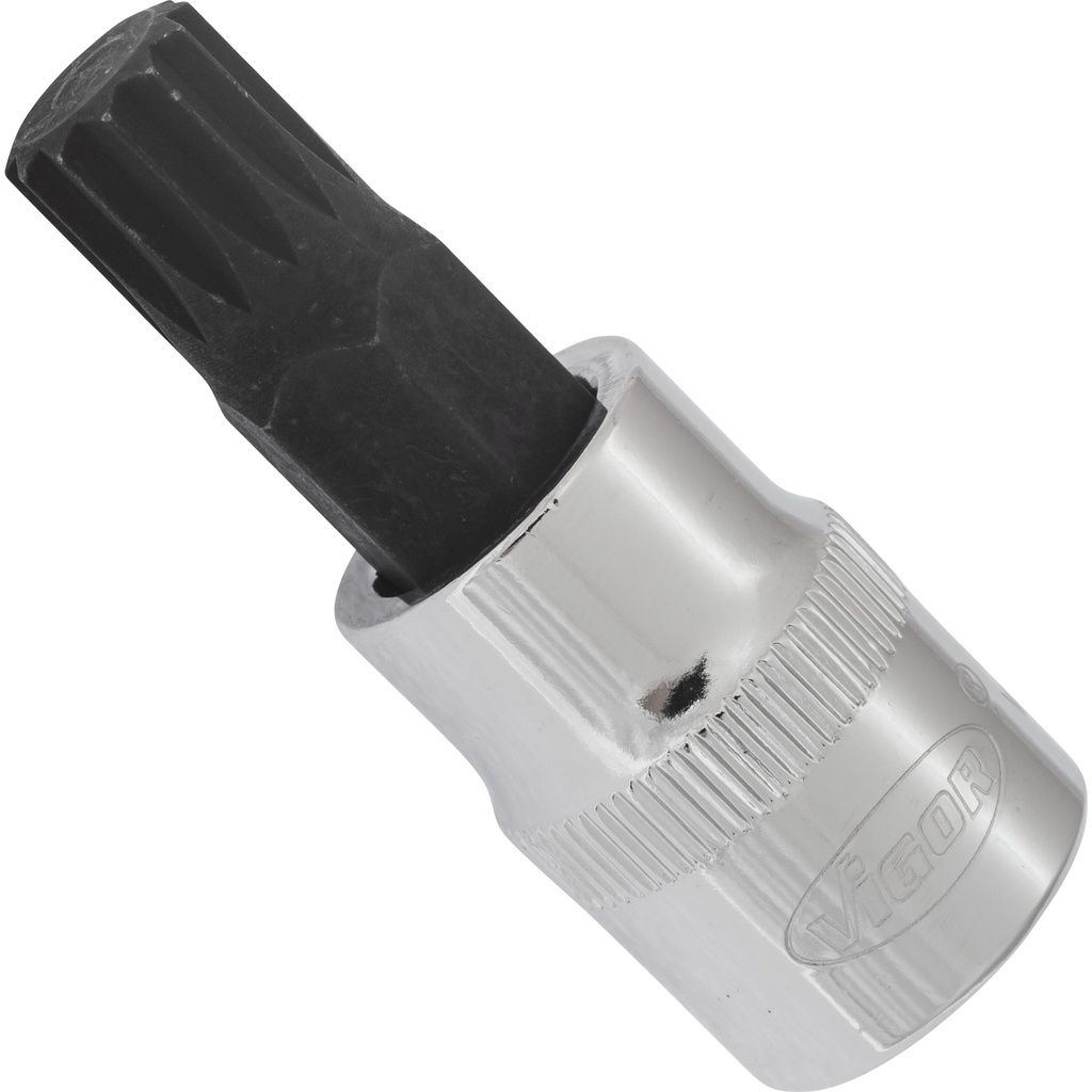 Galvutė su antgaliu XZN M10, 3/8 col., 48 mm V6110, VIGOR