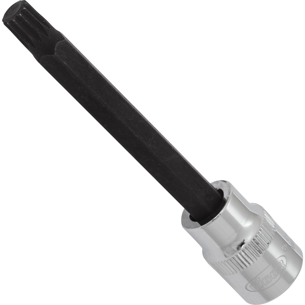 Galvutė su antgaliu XZN M8, 3/8 col., 93 mm V6116, VIGOR
