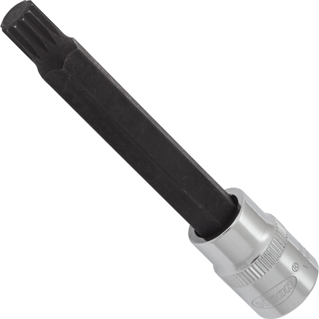 Galvutė su antgaliu XZN M9, 3/8 col., 93 mm V6117, VIGOR