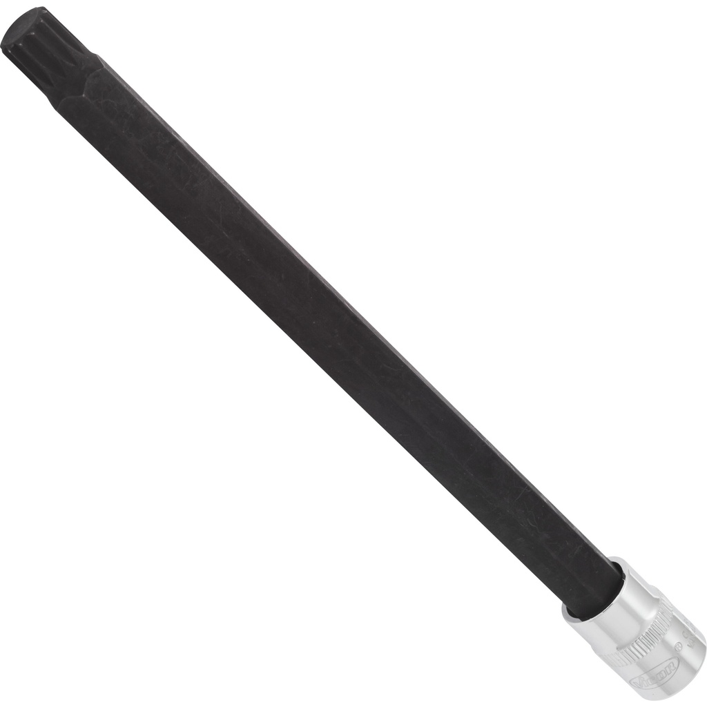 Screwdriver socket bit 3/8 in. XZN M12, 193 mm, V6130, VIGOR