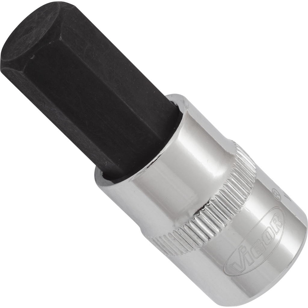 Atsuktuvo antgalis 3/8 col. šešiabriaunis SW 12, 48 mm, V6137, VIGOR