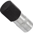 Screwdriver socket bit 3/8 in. hex, V6140, VIGOR