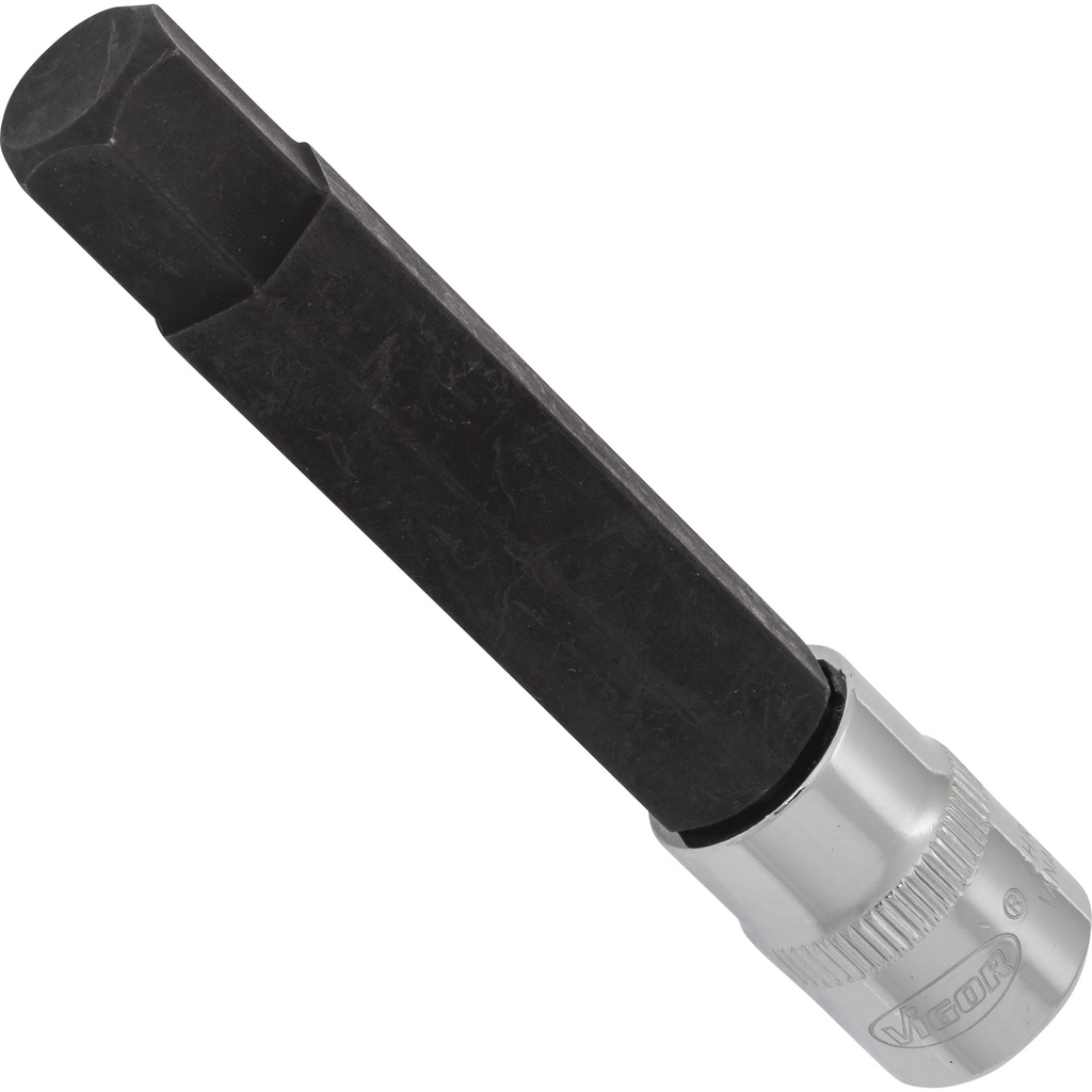Hex bit socket 13 mm, 3/8 inch drive, V6148, VIGOR