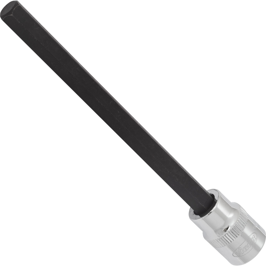 Hex bit socket 8 mm, 3/8 inch drive, V6152, VIGOR