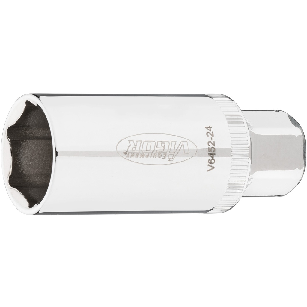 Open socket for shock absorbers 24 mm, 1/2 in., V6452-24, VIGOR