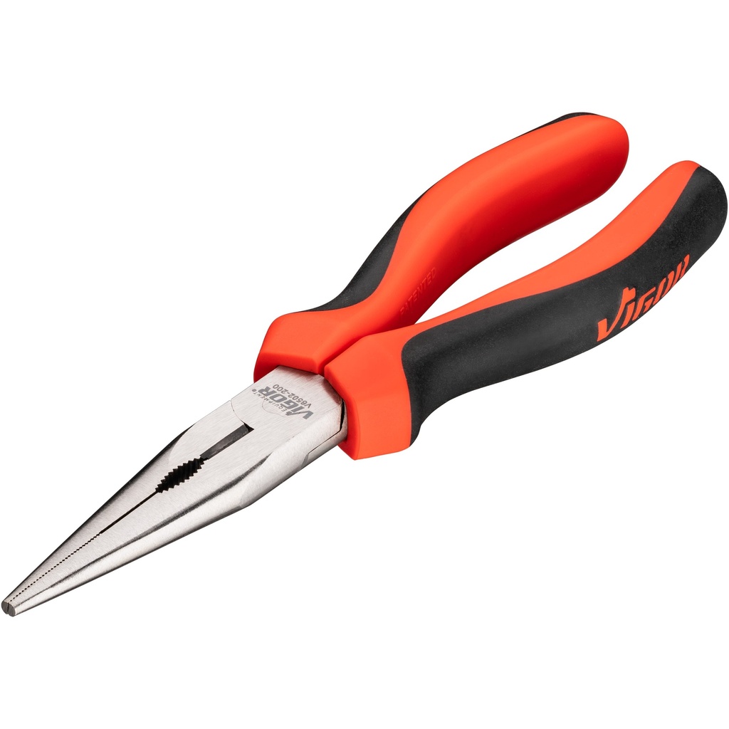 Snipe Nose Pliers 200 mm (V6502-200, VIGOR)