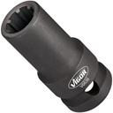 Brake caliper socket, groove profile 14 mm, 1/2 in., V6636, VIGOR