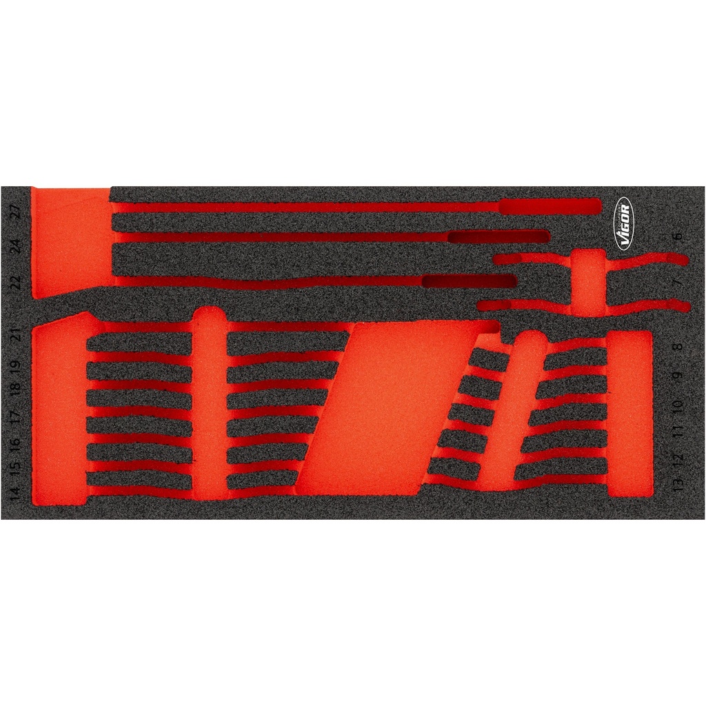 Empty soft foam insert V6723N-L, VIGOR