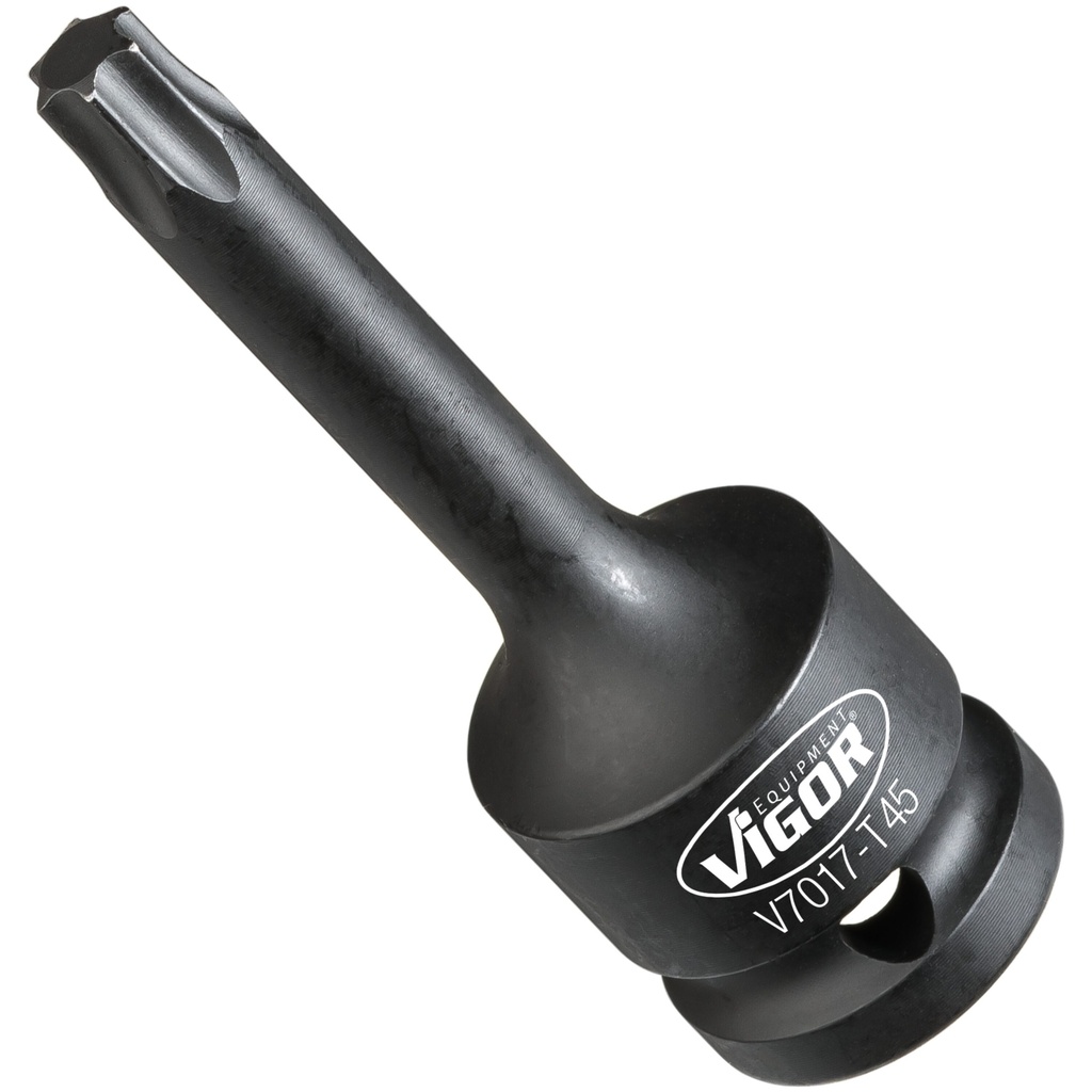 Smūginio veržliasukio atsuktuvo antgalis V7017-T45, VIGOR