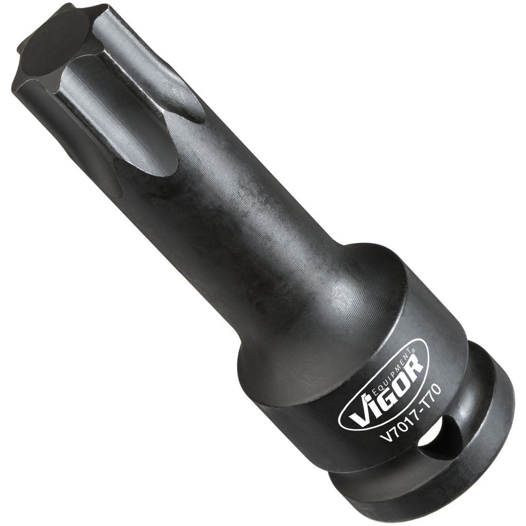 Impact wrench screwdriver bit V7017-T70, VIGOR
