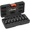 Impact wrench screwdriver socket set V7019, VIGOR