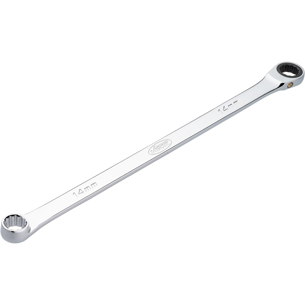 Terkšlinis žiedinis veržliaraktis, ypač ilgas 14 mm (V7031-14, VIGOR)