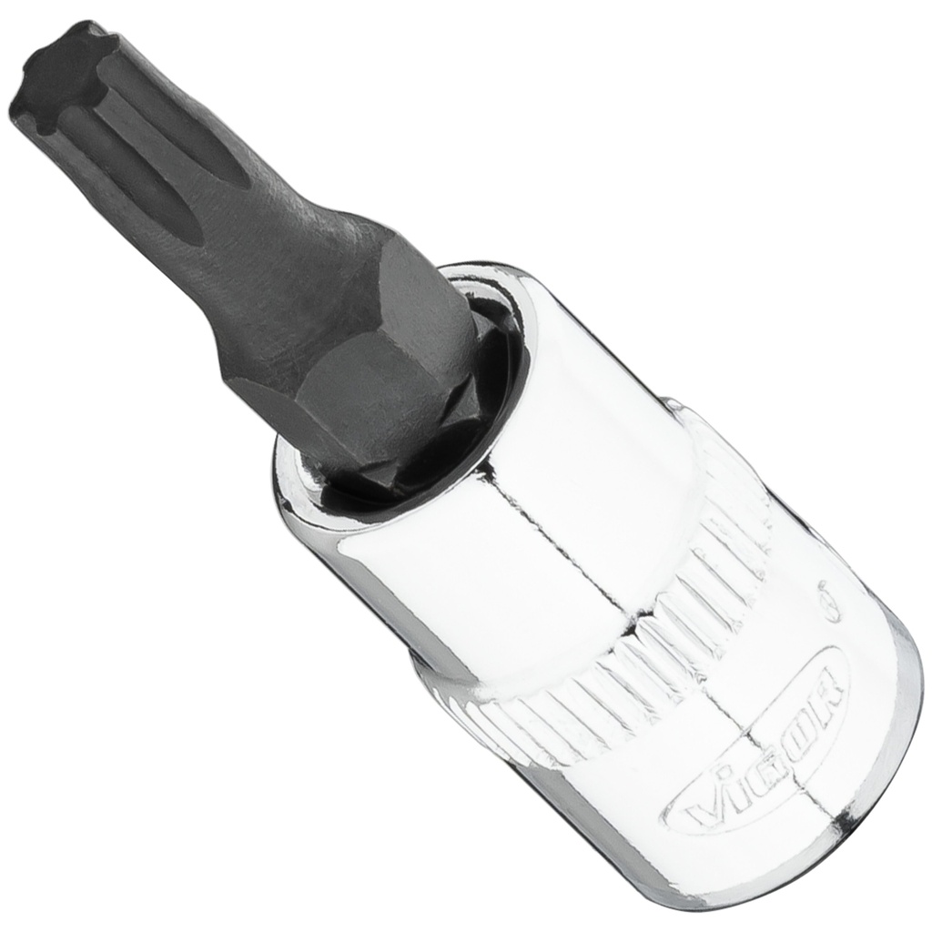 TORX PLUS bit socket IP25, 1/4 inch drive, V7037-IP25, VIGOR