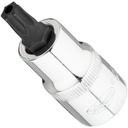 Atsuktuvo antgalis 1/2 col., apsauginis TORX T45H, 55 mm (V7055-T45H, VIGOR)