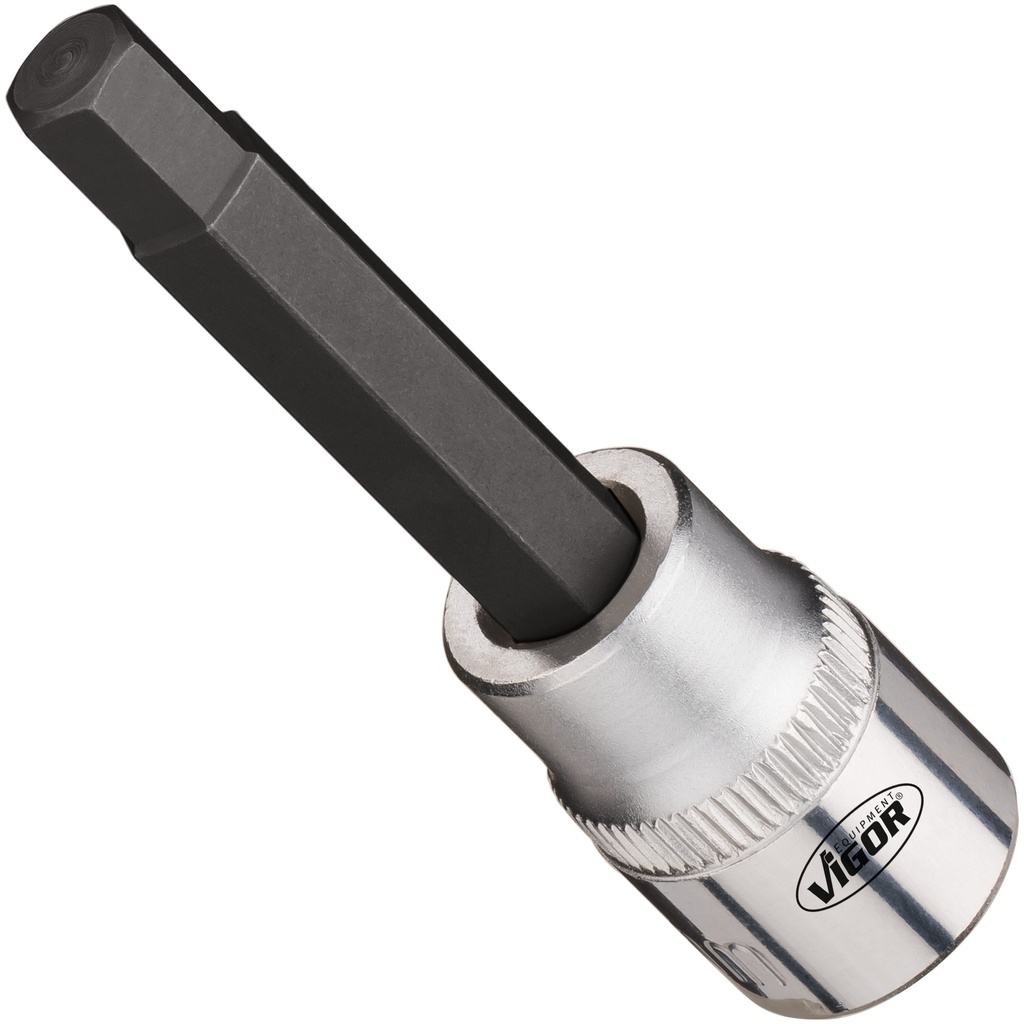 Brake caliper socket, hexagon 7 mm, 3/8 in., V7158-5, VIGOR
