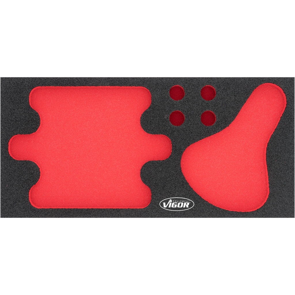 Soft foam insert, empty (V7267-L, VIGOR)