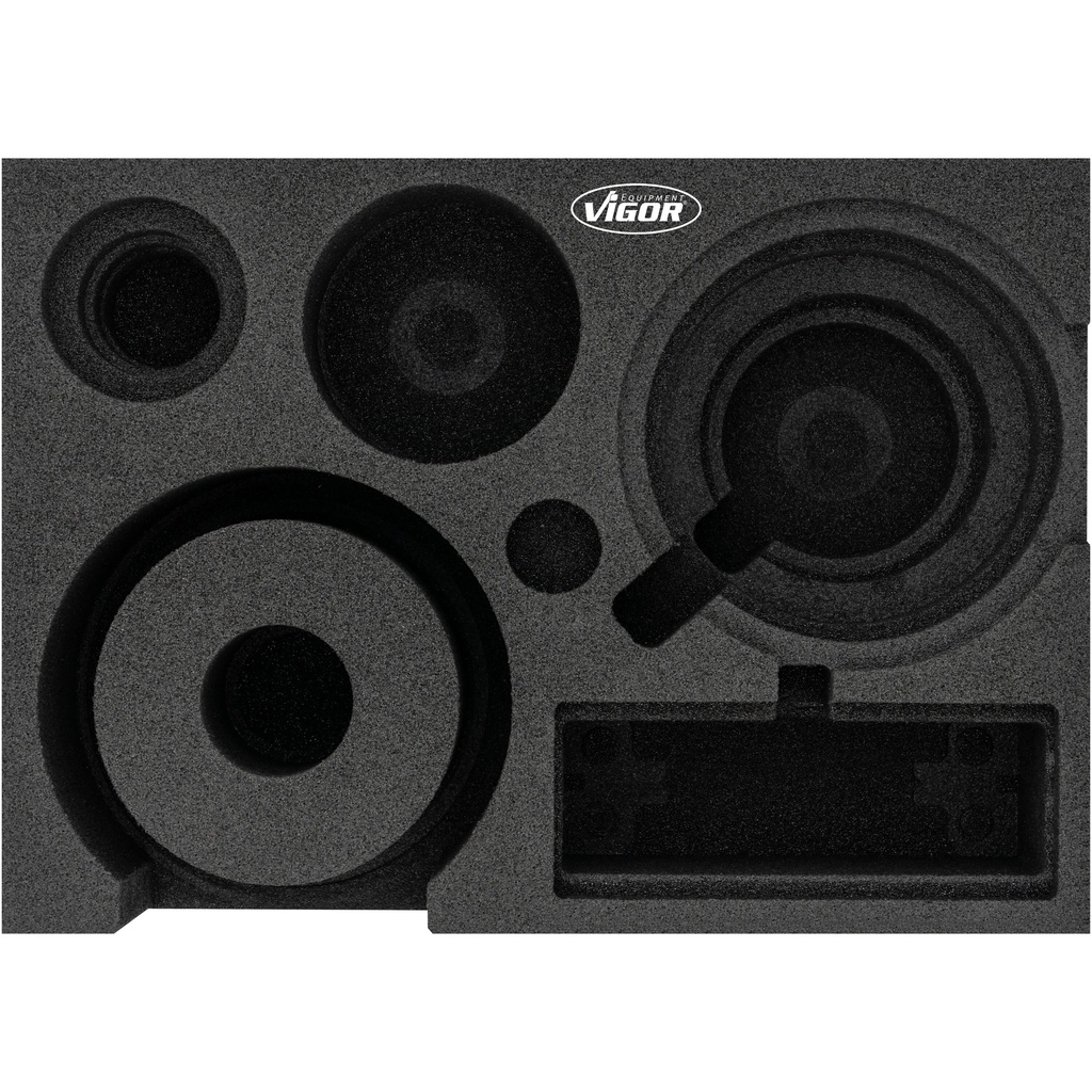 Soft foam insert, empty (V7273-L, VIGOR)