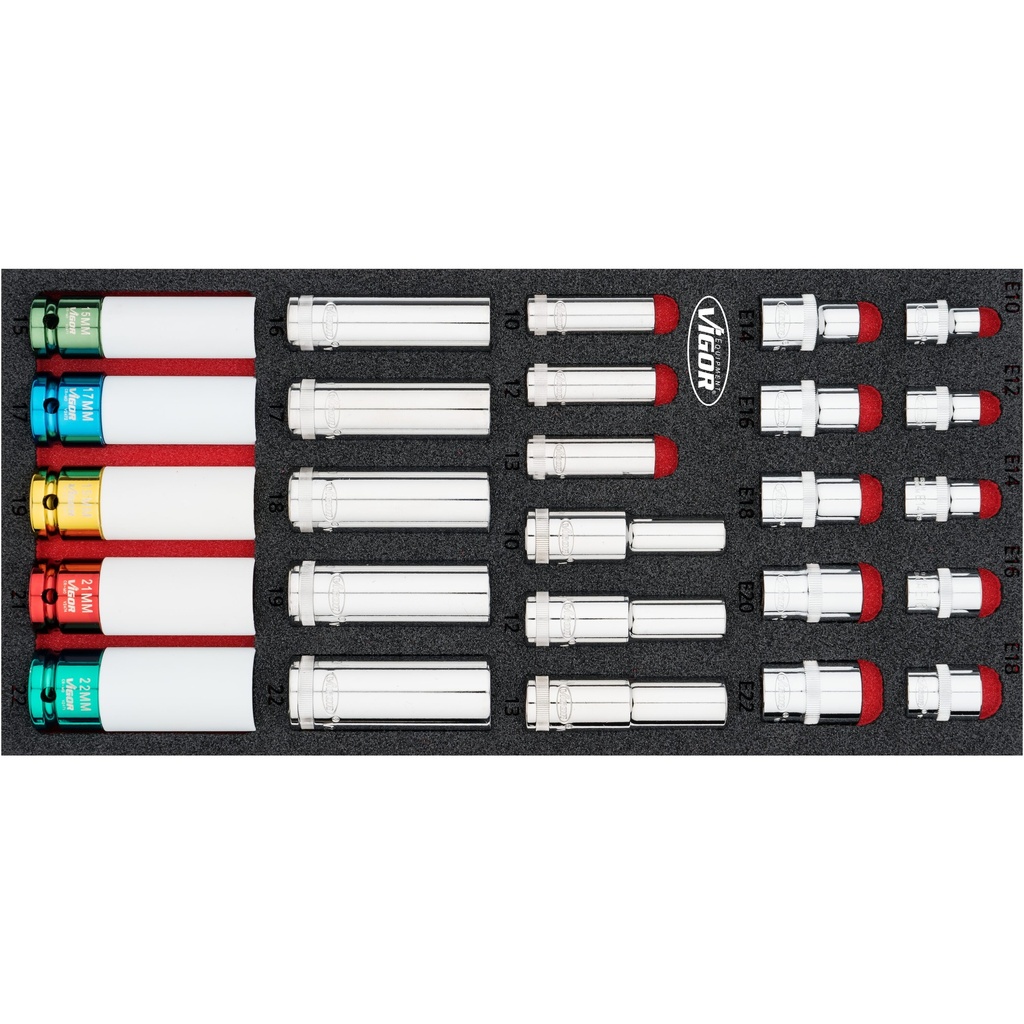 Socket set (V7323, VIGOR)
