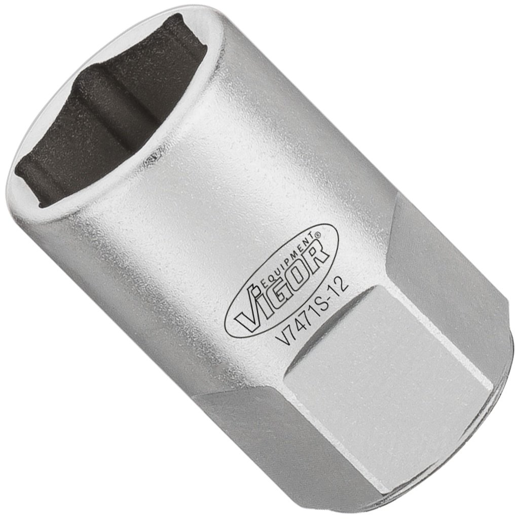 Galvutė stabdžių nuorinimui trumpa 12 mm (V7471S-12, VIGOR)
