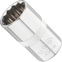 Socket 12-point 1/2 in. 16 mm (V7512-16, VIGOR)